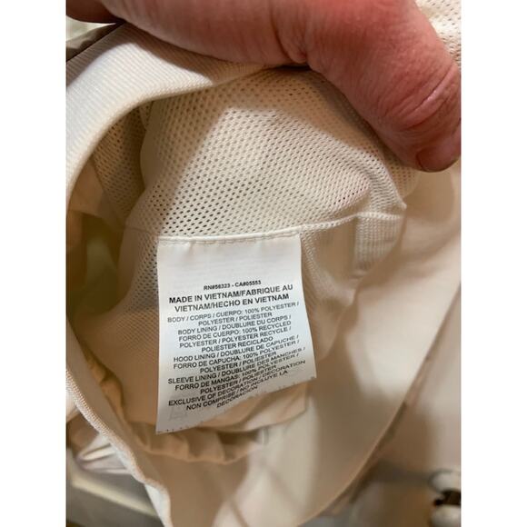 Nike windrunner jacket white Y2K women's running size small - Picture 6 of 8